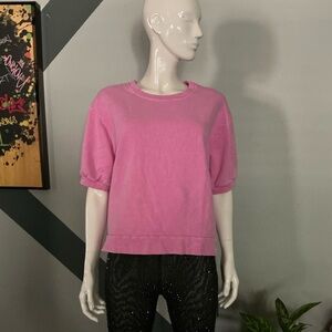 Electric and rose short sleeves pull over